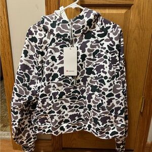 Lululemon Swiftly Tech SS Crew Half-zip Hoodie